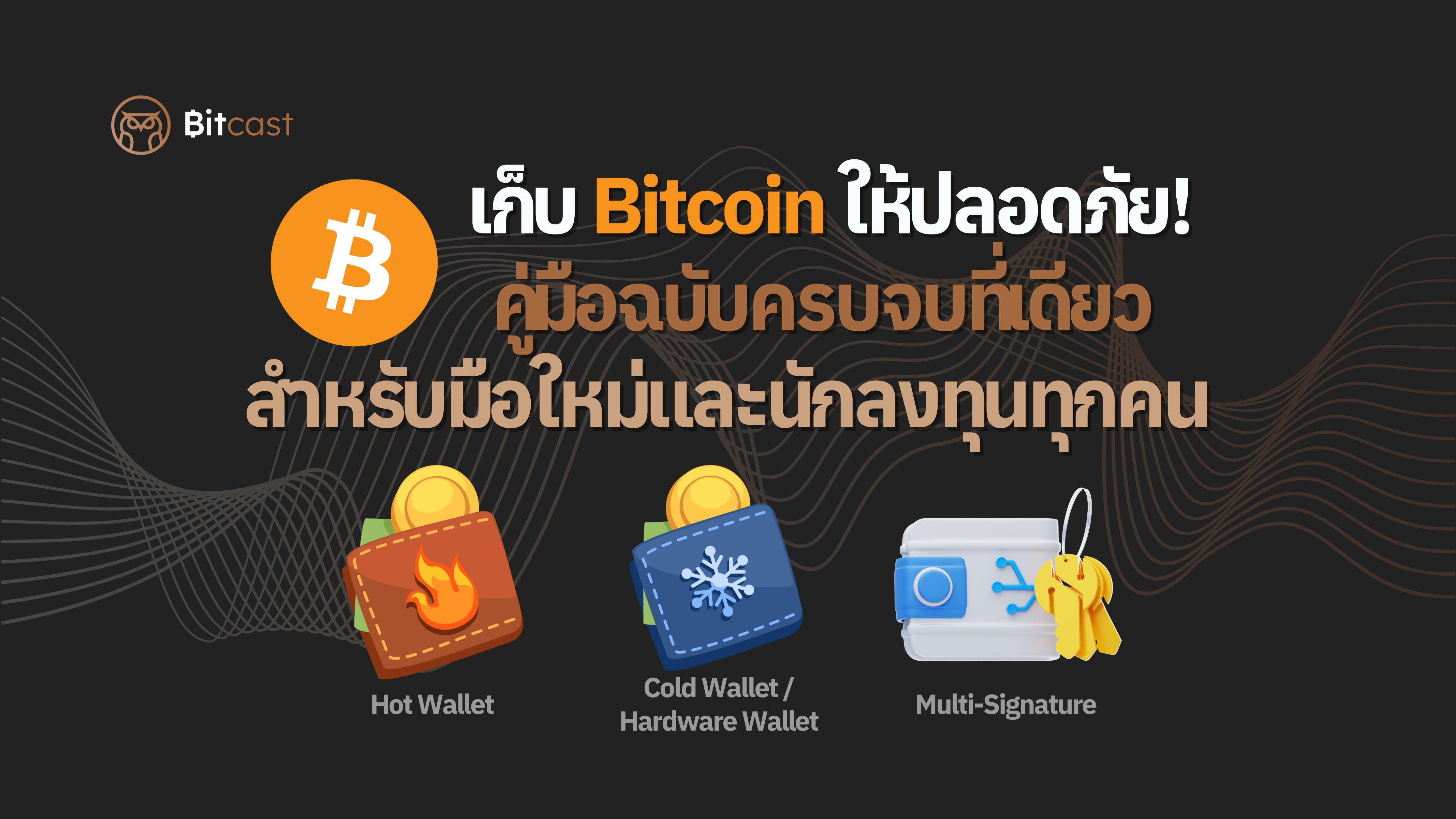 คู่มือเก็บ Bitcoin ให้ปลอดภัย! ฉบับครบจบที่เดียว สำหรับมือใหม่และนักลงทุนทุกคน