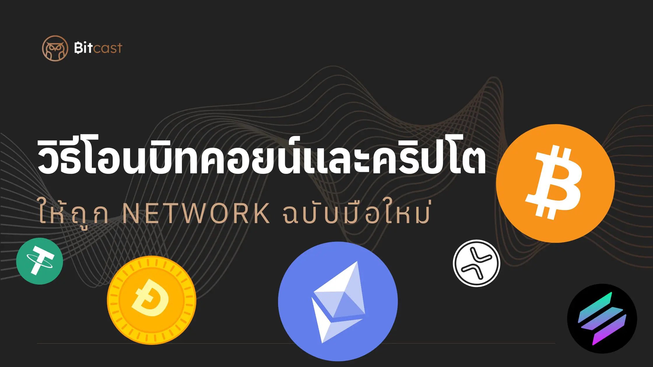 วิธีโอนบิทคอยน์และคริปโตให้ถูก Network ฉบับมือใหม่