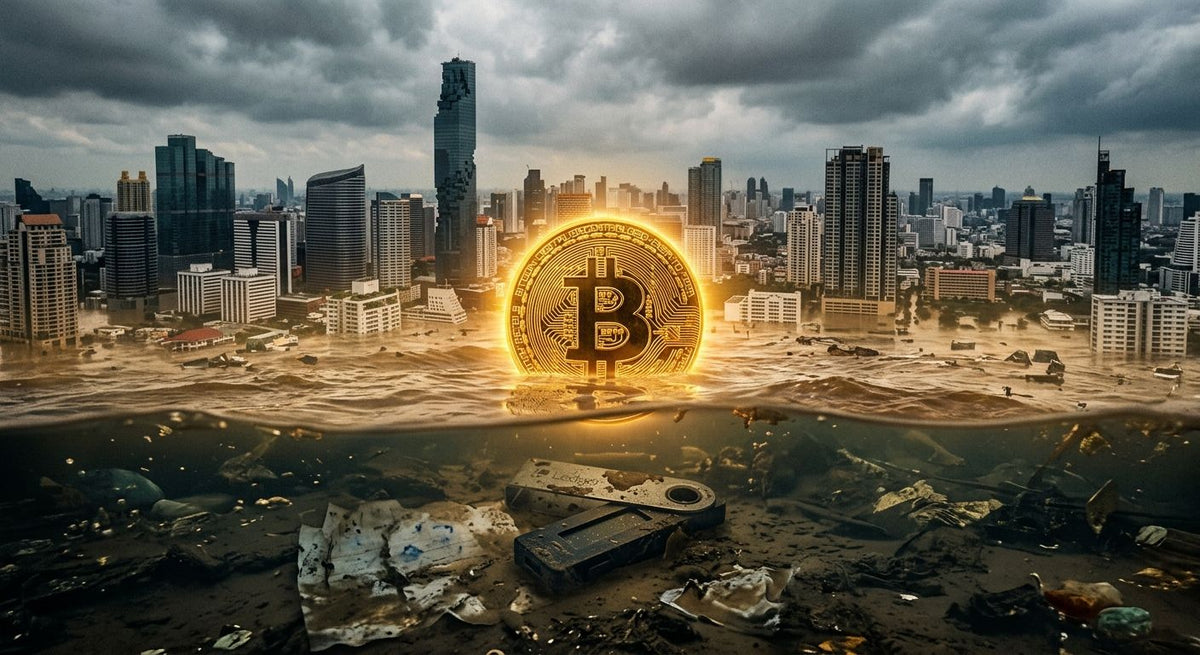 น้ำท่วมบ้าน ของพังซื้อใหม่ได้ แต่ถ้า Hardware Wallet เปียกน้ำ Bitcoin จะหายไหม? (ฉบับมือใหม่เข้าใจง่าย)