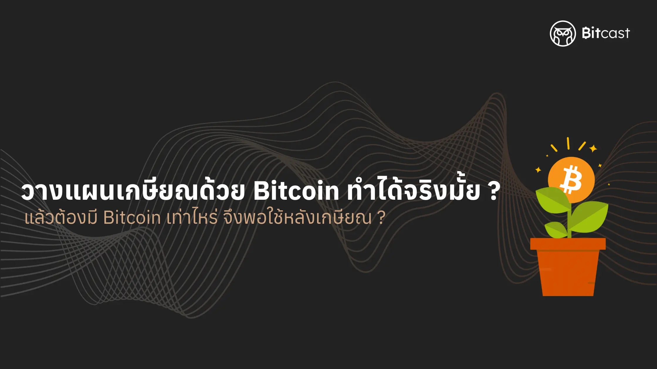 วางแผนเกษียณด้วย Bitcoin ทำได้จริงหรือไม่?