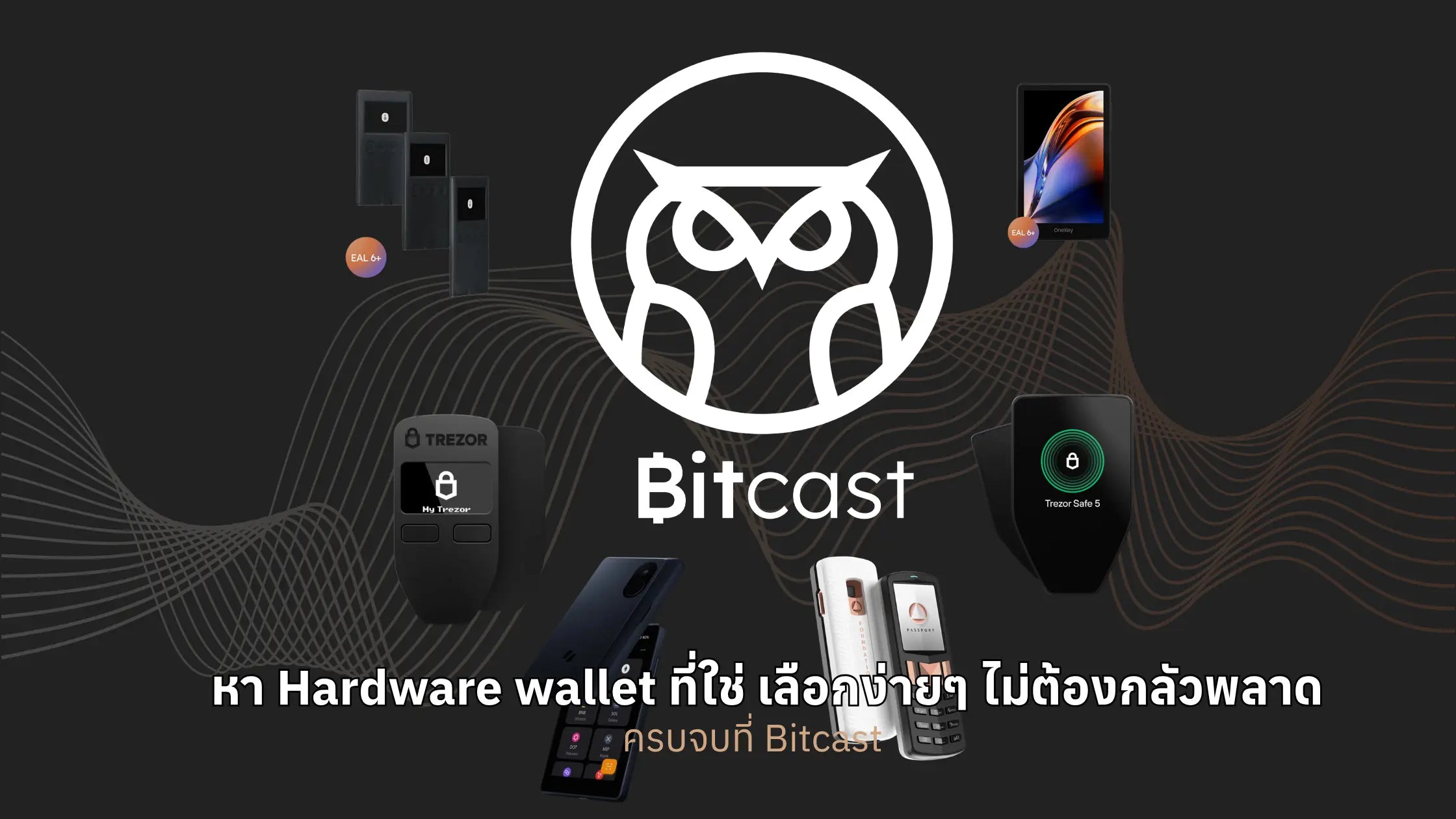 หา Hardware wallet ที่ใช่ เลือกง่ายๆ ไม่ต้องกลัวพลาด ครบจบที่ Bitcast