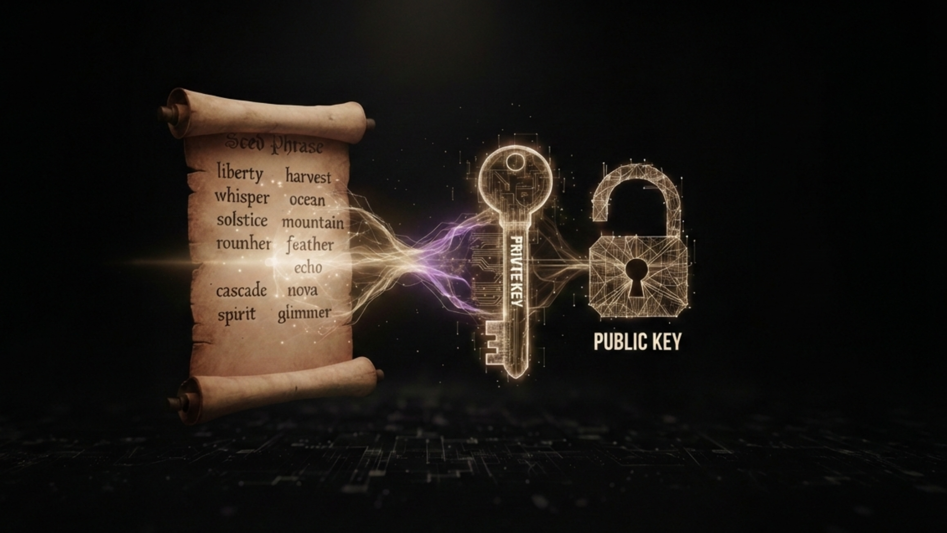 Seed Phrase กับ Private Key ใน Hardware Wallet ทำงานอย่างไร