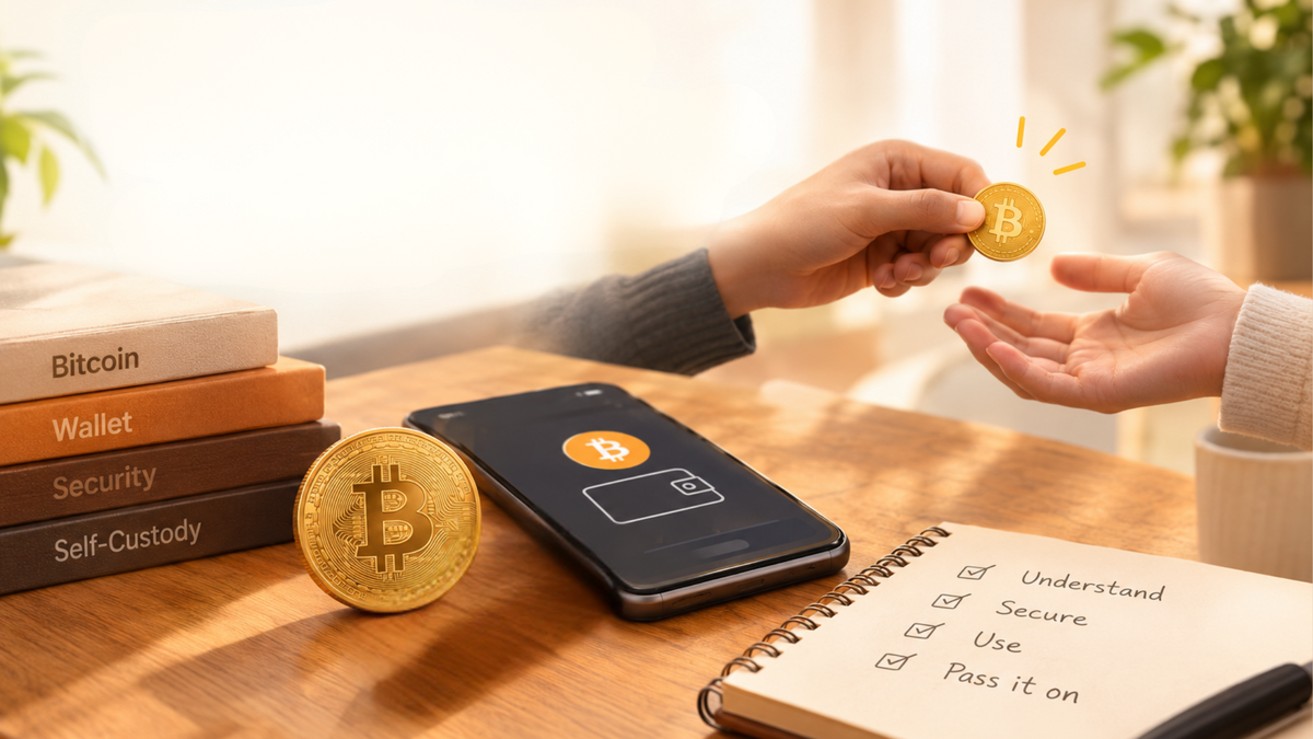 ส่งต่อ Bitcoin ให้คนที่รัก ต้องแนะนำอะไรบ้าง?