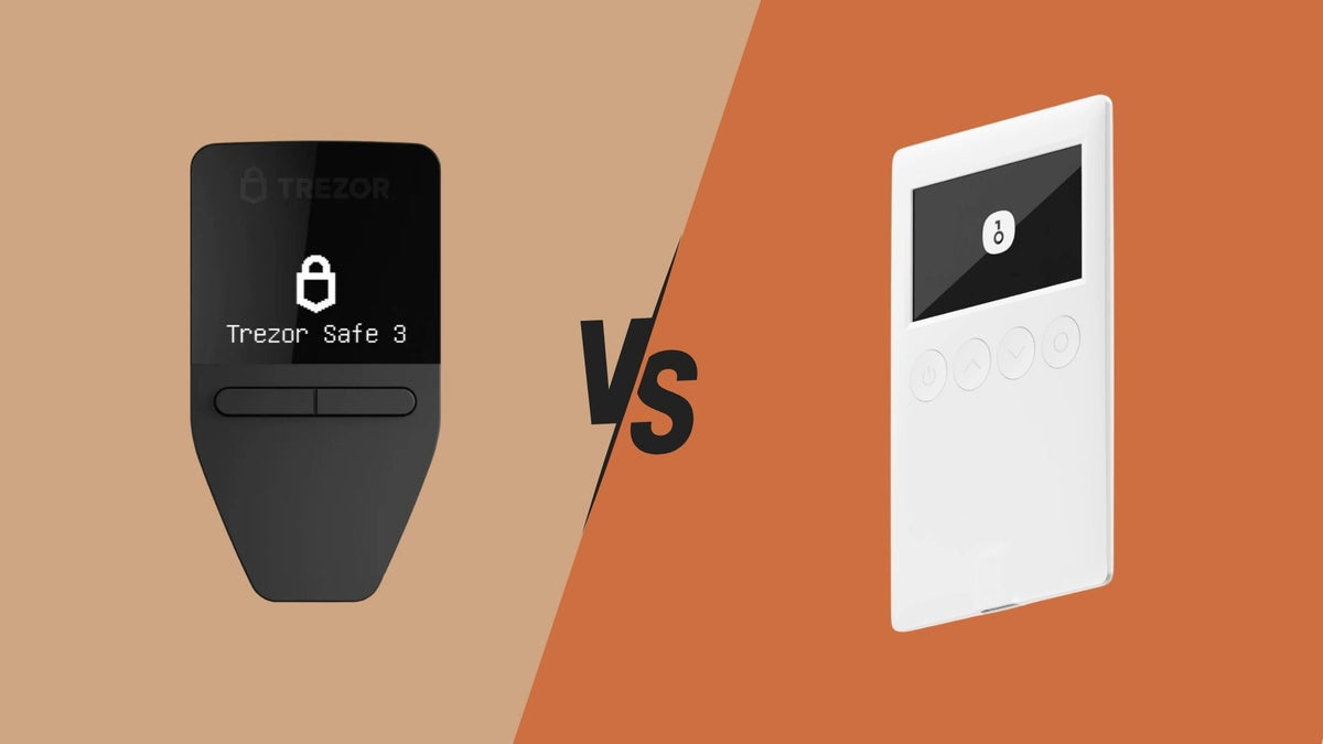 Trezor Safe 3 กับ OneKey Classic 1S Pure เลือกรุ่นไหนดี?