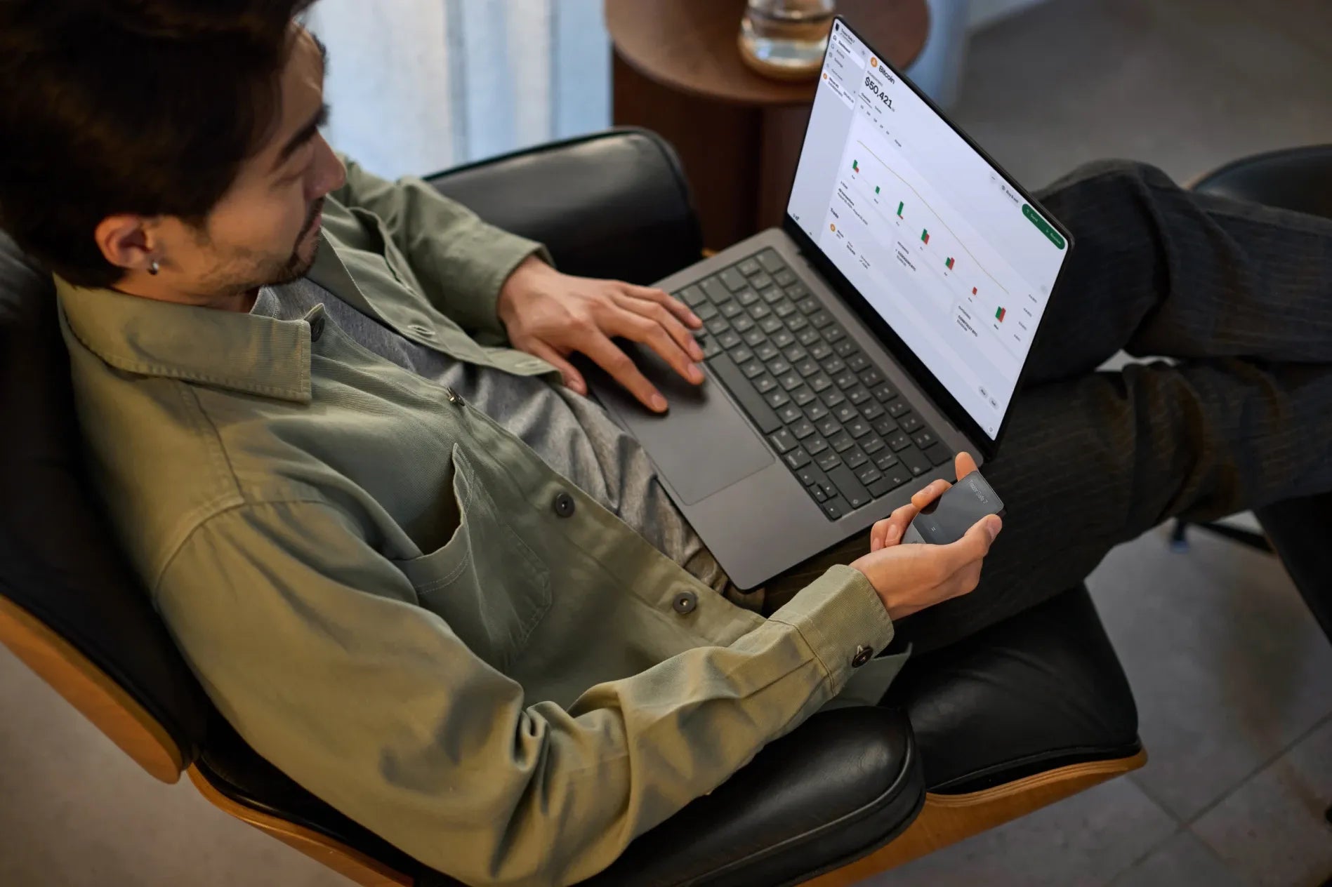 ตั้งค่า Trezor safe 7 สำหรับ Notebook