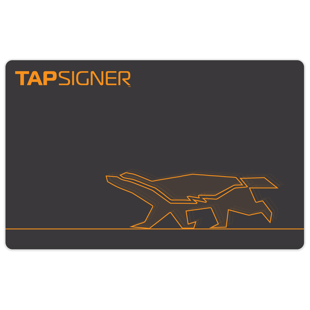 TAPSIGNER® แถมซองหนังแท้ - Bitcast