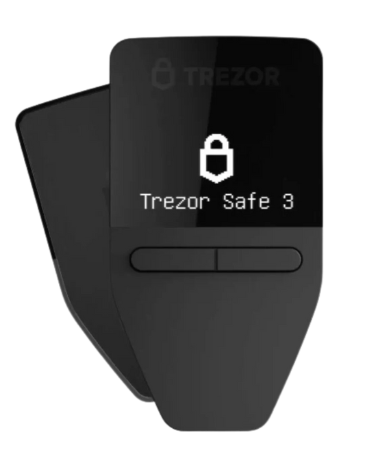 Trezor Safe 3 - Hardware Wallet แถมฟรีกระเป๋า Bitcast - Bitcast