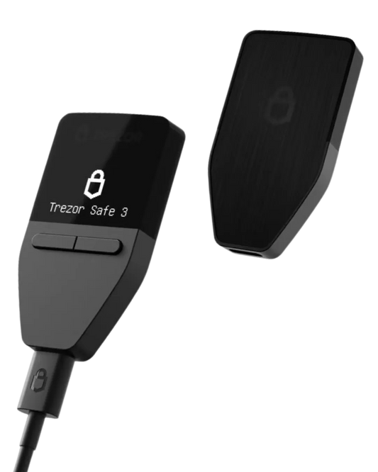 Trezor Safe 3 - Hardware Wallet แถมฟรีกระเป๋า Bitcast - Bitcast