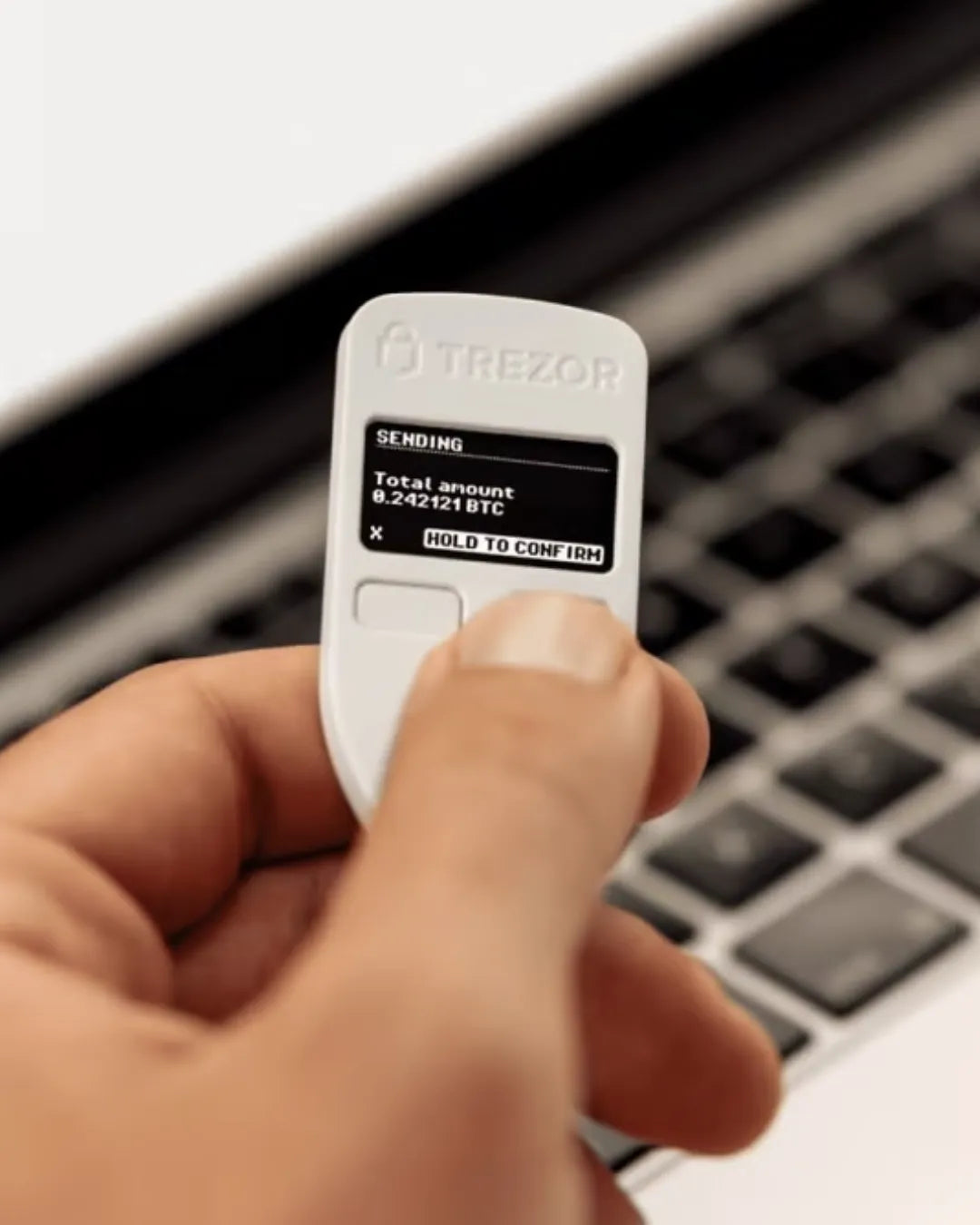 Trezor One - Hardware Wallet แถมเคสกันรอย