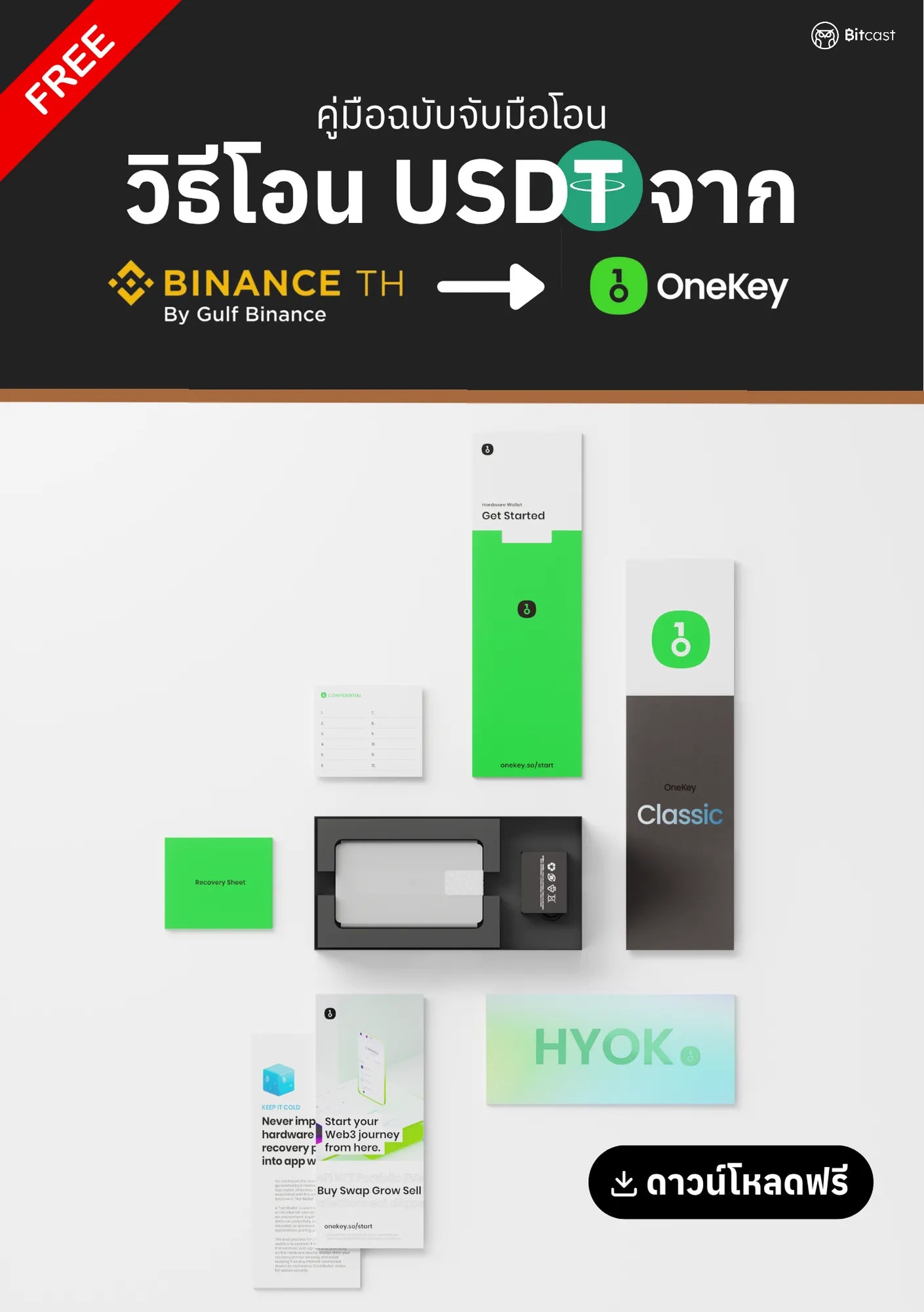 คู่มือการโอน USDT จาก Binance TH สู่ OneKey