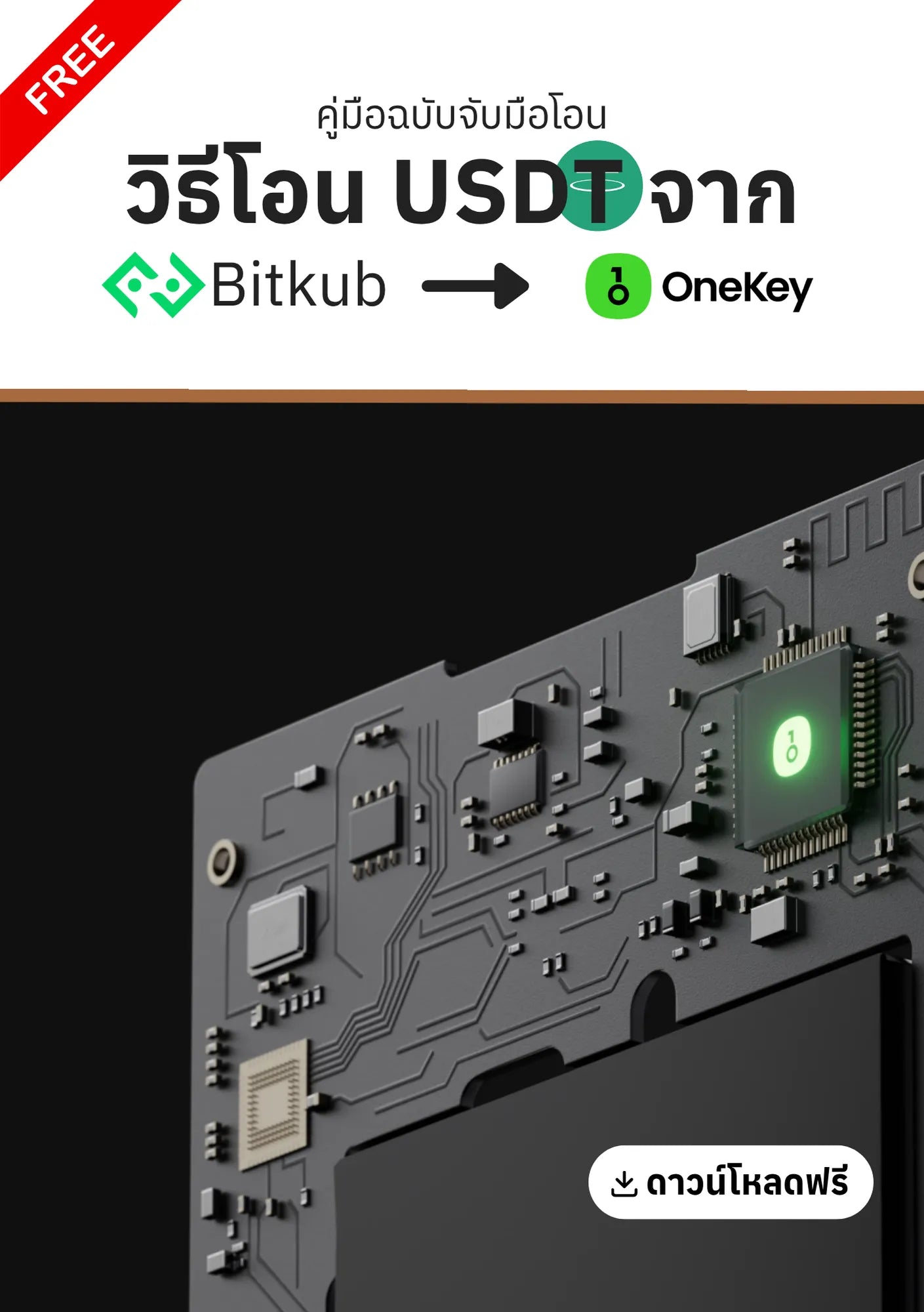 คู่มือการโอน USDT จาก Bitkub สู่ OneKey