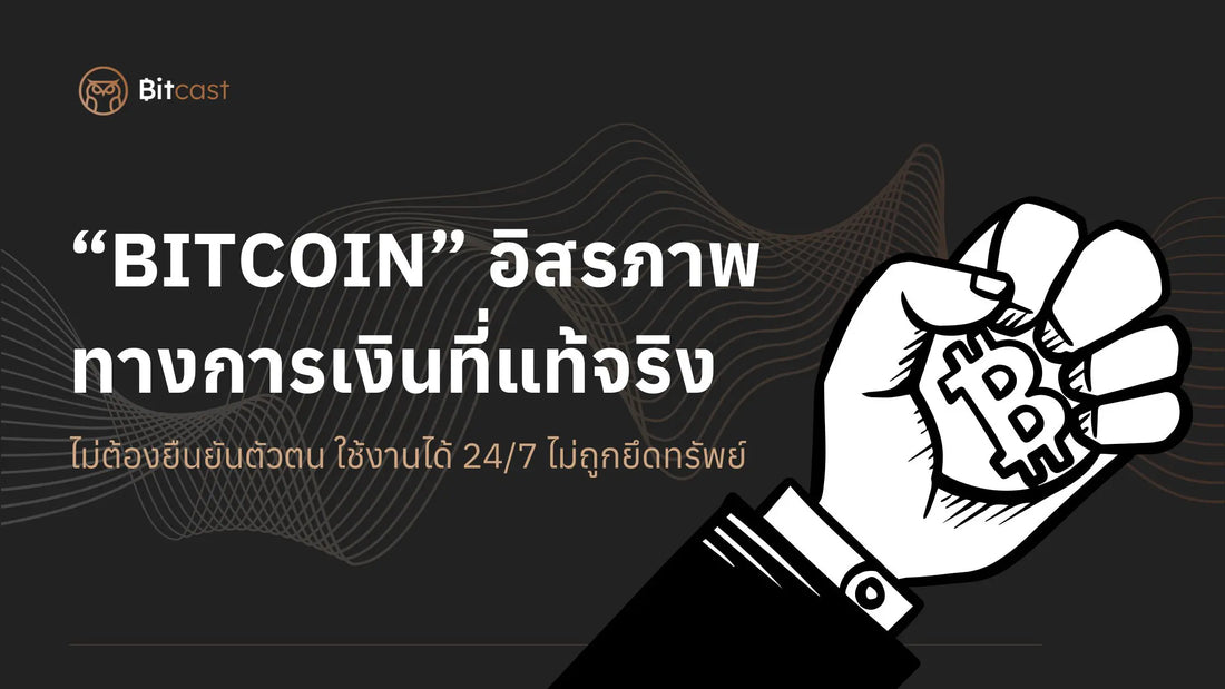 Bitcoin อิสรภาพทางการเงินที่แท้จริง