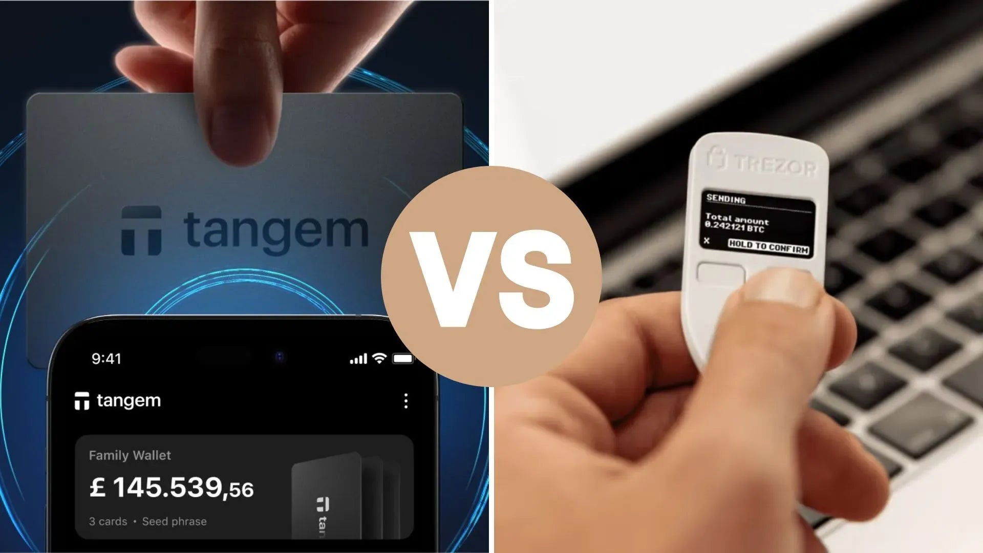 เปรียบเทียบ Hardware Wallet แบบการ์ด vs แบบดั้งเดิม 2025