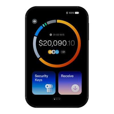 OneKey Pro 2 — ราคา ฮาร์ดแวร์วอลเล็ตจอ OLED 3.54 นิ้ว กันน้ำ IP56 (แถม SeedCard) - Bitcast