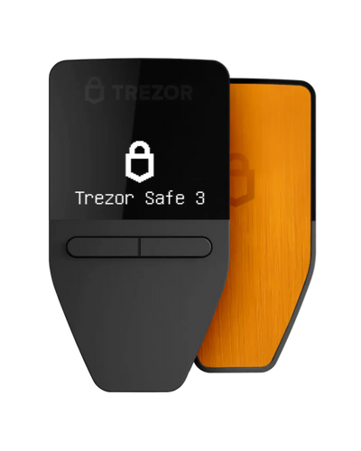 Trezor Safe 3 - Bitcoin Only(เก็บบิทคอยน์เท่านั้น) แถมกระเป๋า Bitcast - Bitcast
