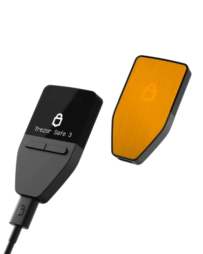 Trezor Safe 3 - Bitcoin Only แถมฟรีกระเป๋า Bitcast - Bitcast