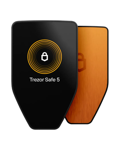 Trezor Safe 5 - Bitcoin Only(เก็บบิทคอยน์เท่านั้น)แถมฟรีกระเป๋า Bitcast - Bitcast