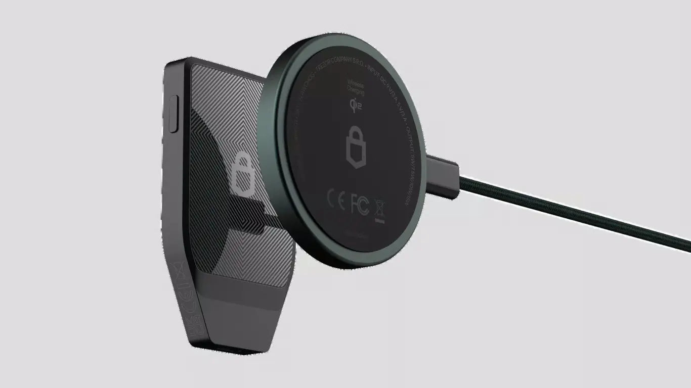 แท่นชาร์จไร้สายแม่เหล็กสำหรับ Trezor Safe 7-ชาร์จได้ทุกเมื่อโดยไม่ต้องเสียบสาย - Bitcast