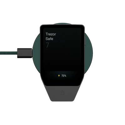 แท่นชาร์จไร้สายแม่เหล็กสำหรับ Trezor Safe 7-ชาร์จได้ทุกเมื่อโดยไม่ต้องเสียบสาย - Bitcast