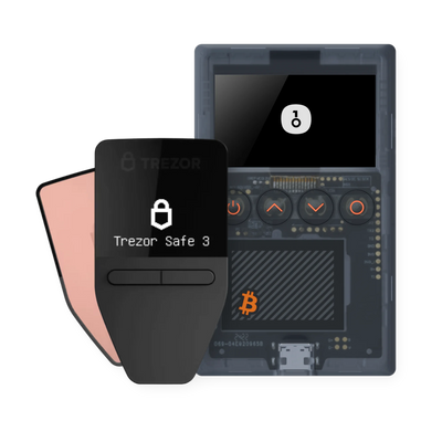 Multisig add-on set: Trezor Safe 3 in Galactic Rose and OneKey Classic 1S Pure Bitcoin-only
