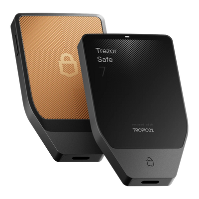 Trezor Safe 7 กระเป๋าฮาร์ดแวร์รุ่นเรือธงของแท้ Quantum-Ready แถมกระเป๋า Bitcast