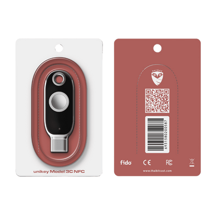 unikey Model 3C -Security Key(USB Type C) ไม่สามารถใช้ NFC ได้ - Bitcast