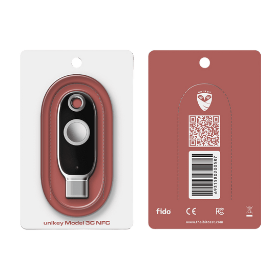 unikey Model 3C -Security Key(USB Type C) ไม่สามารถใช้ NFC ได้ - Bitcast